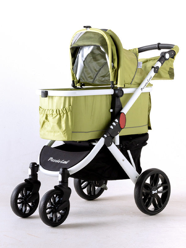 Piccolo Cane TANTOα Dog Stroller, 40kg Capacity, for Medium-Sized Dogs